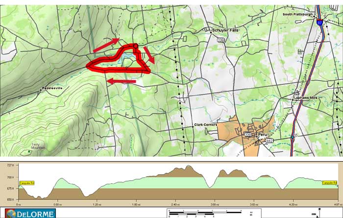 Route Map and Profile